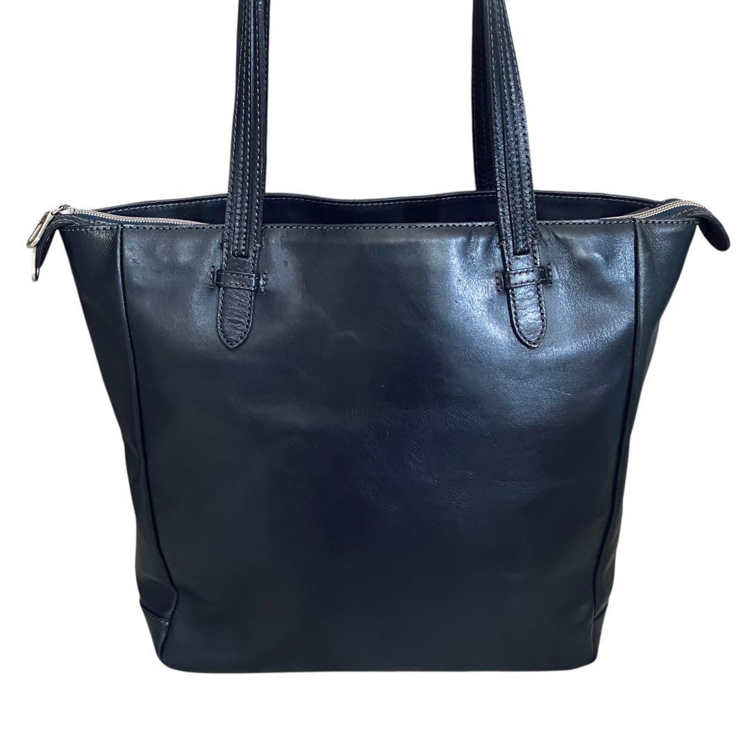HERGOPOCH エルゴポック【美品】3室構造 レザー トートバッグ