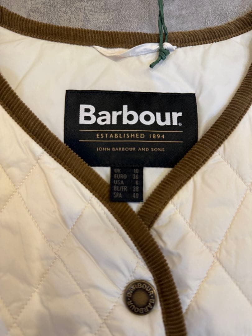 Barbour キルティングベスト　フリースベスト LFL0074
