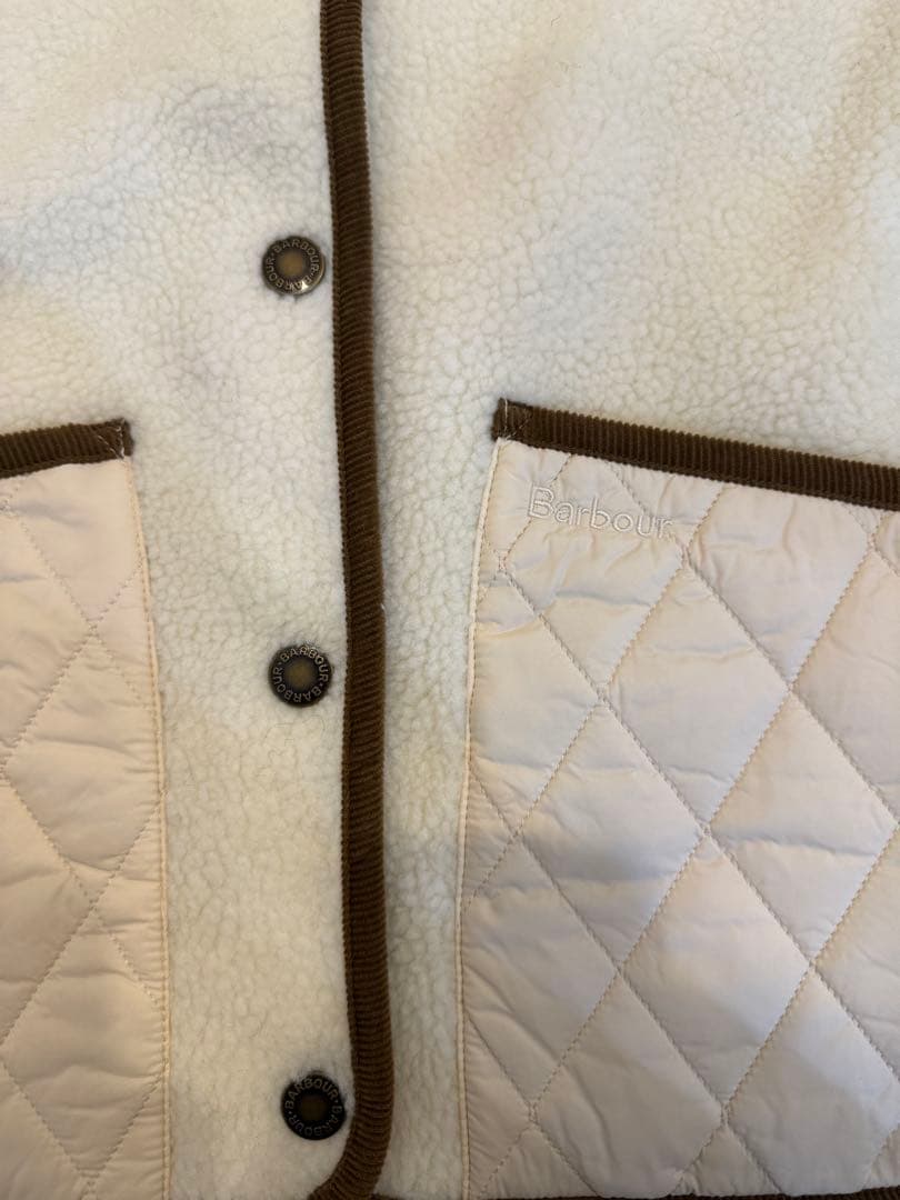 Barbour キルティングベスト　フリースベスト LFL0074