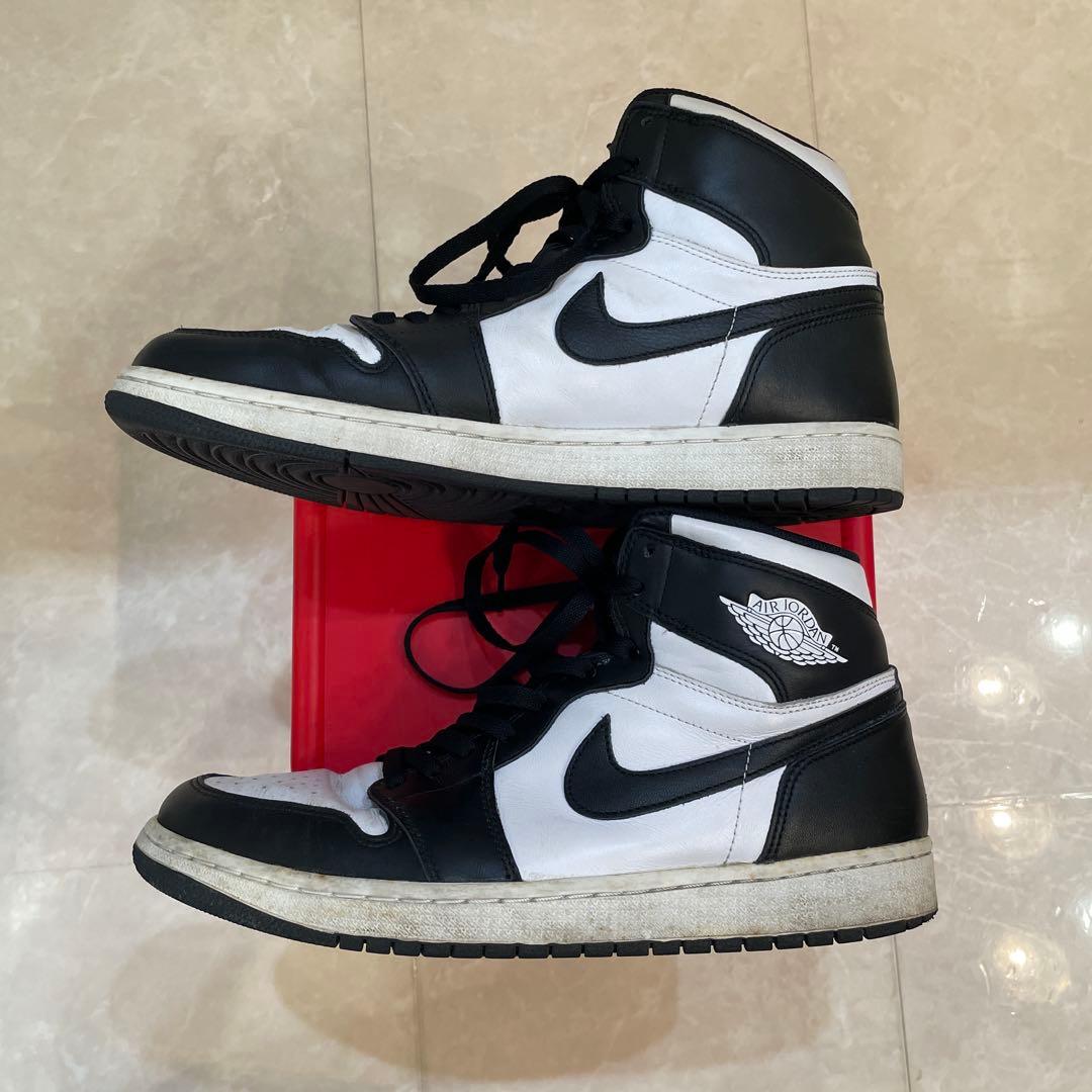 Nike jordan1 OG 2014年復刻　白黒　30cm
