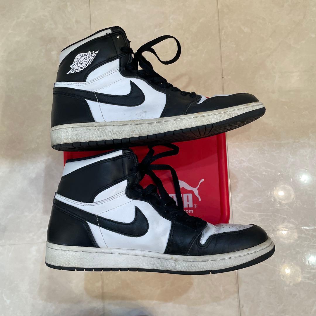 Nike jordan1 OG 2014年復刻　白黒　30cm