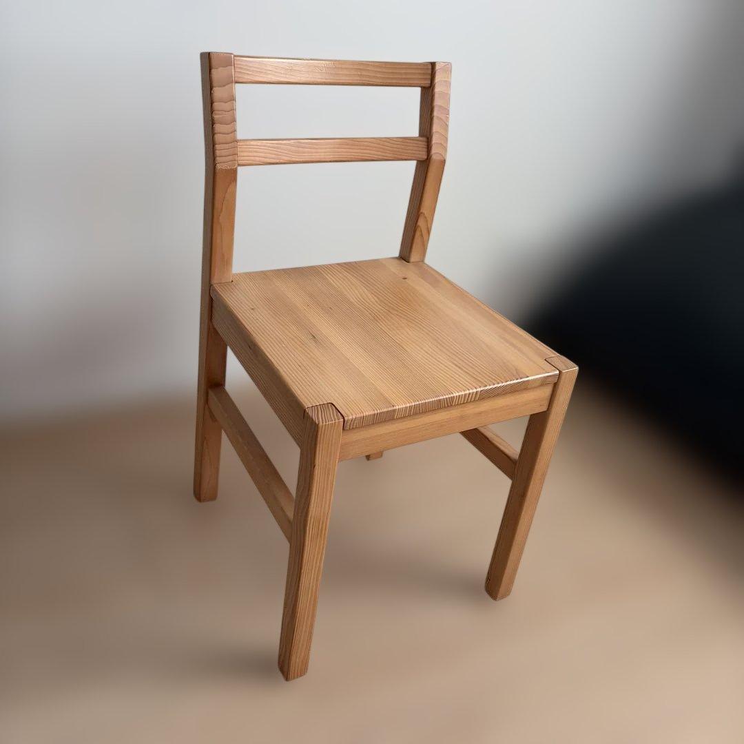 【廃盤品 希少！】無印良品 ナチュラルウッド 木製チェア