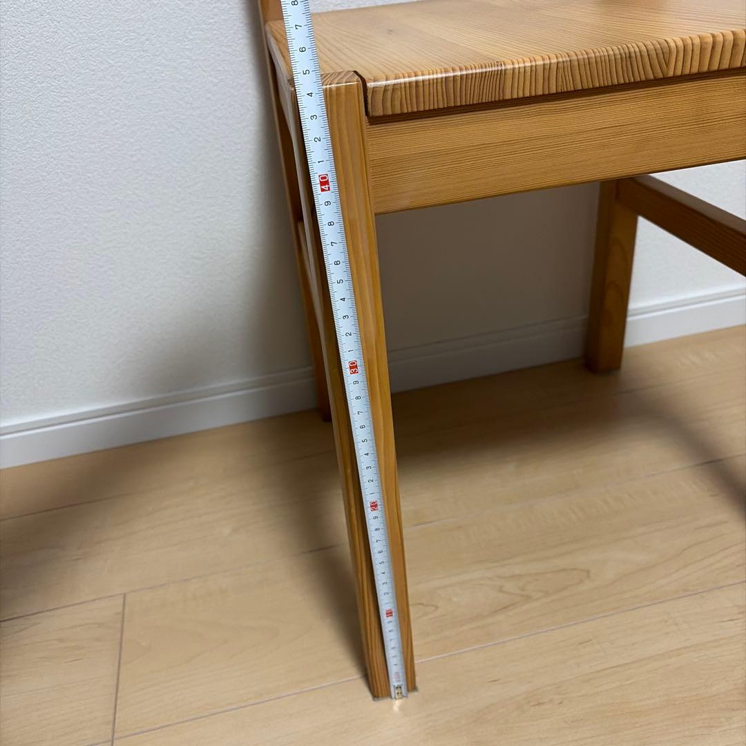 【廃盤品 希少！】無印良品 ナチュラルウッド 木製チェア