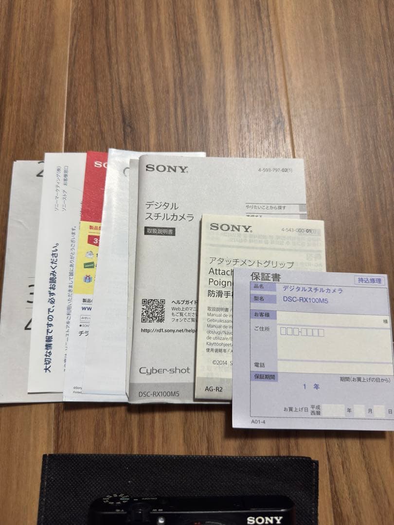 SONY コンパクトデジタルカメラ RX100M5
