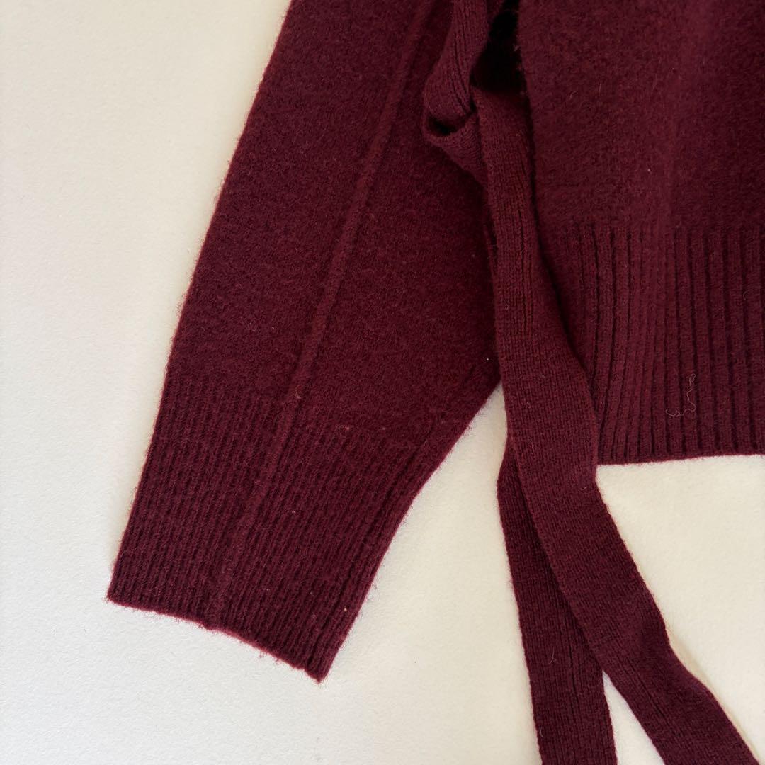 LE CIEL BLEU ルシェルブルー ニット ウール カシミヤ Vネック