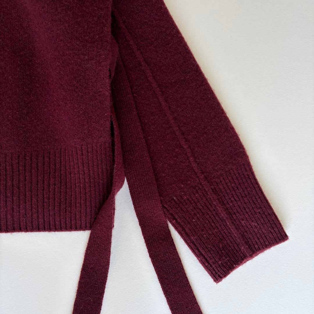 LE CIEL BLEU ルシェルブルー ニット ウール カシミヤ Vネック