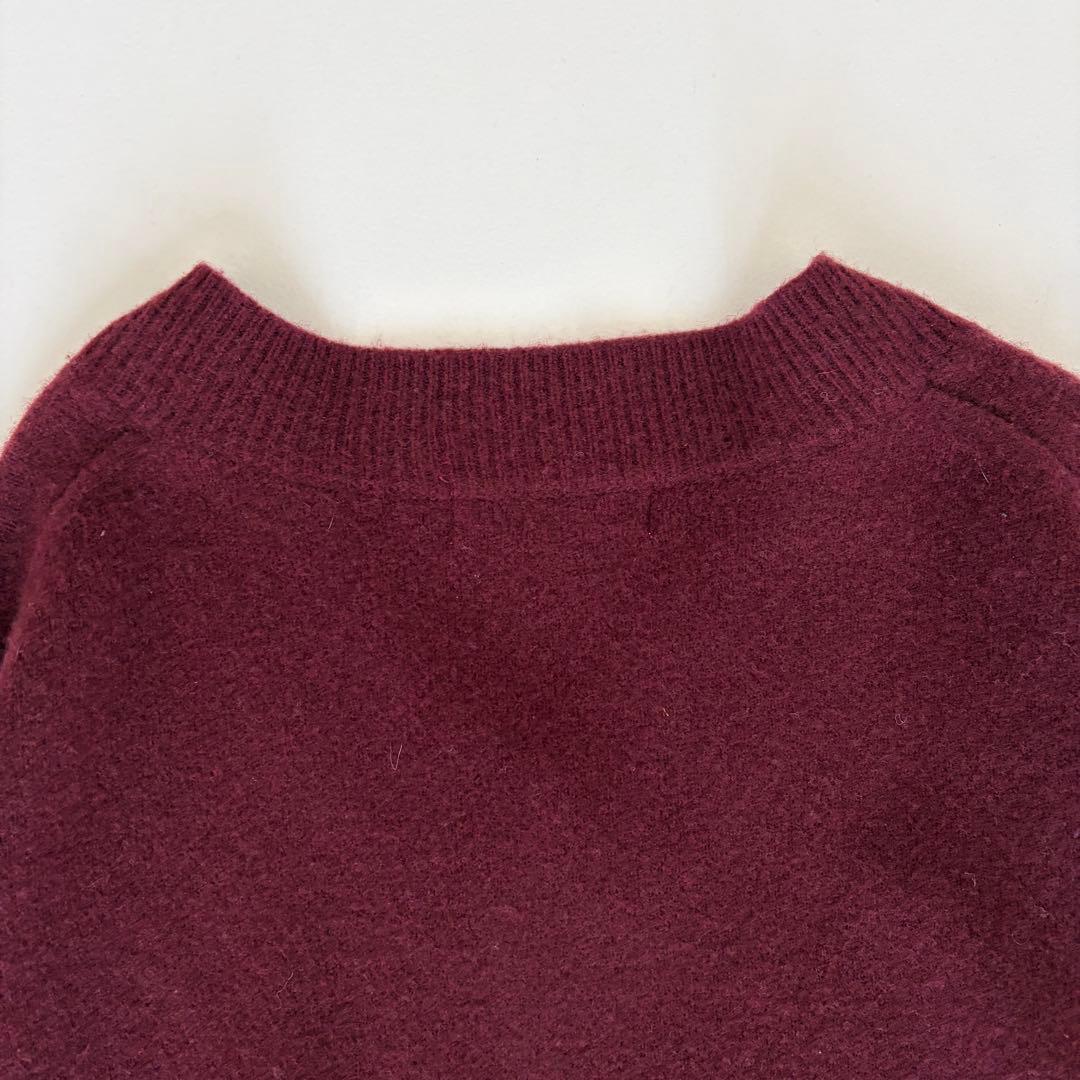 LE CIEL BLEU ルシェルブルー ニット ウール カシミヤ Vネック