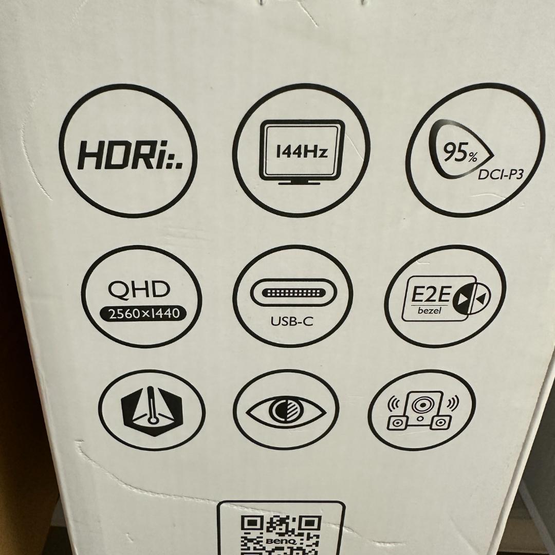 BenQ WQHD 144Hz 27インチ ゲーミングモニター