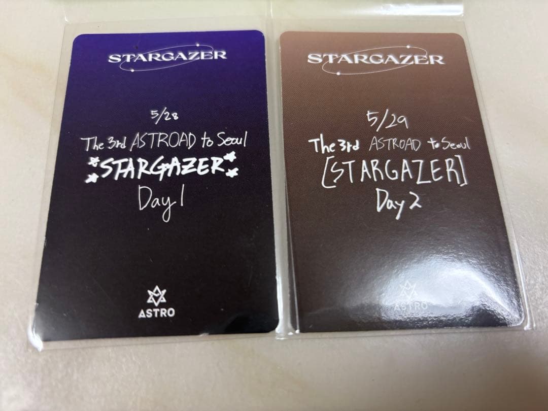 ASTRO　ムンビン　STARGAZER　ソウルコン トレカ　退場