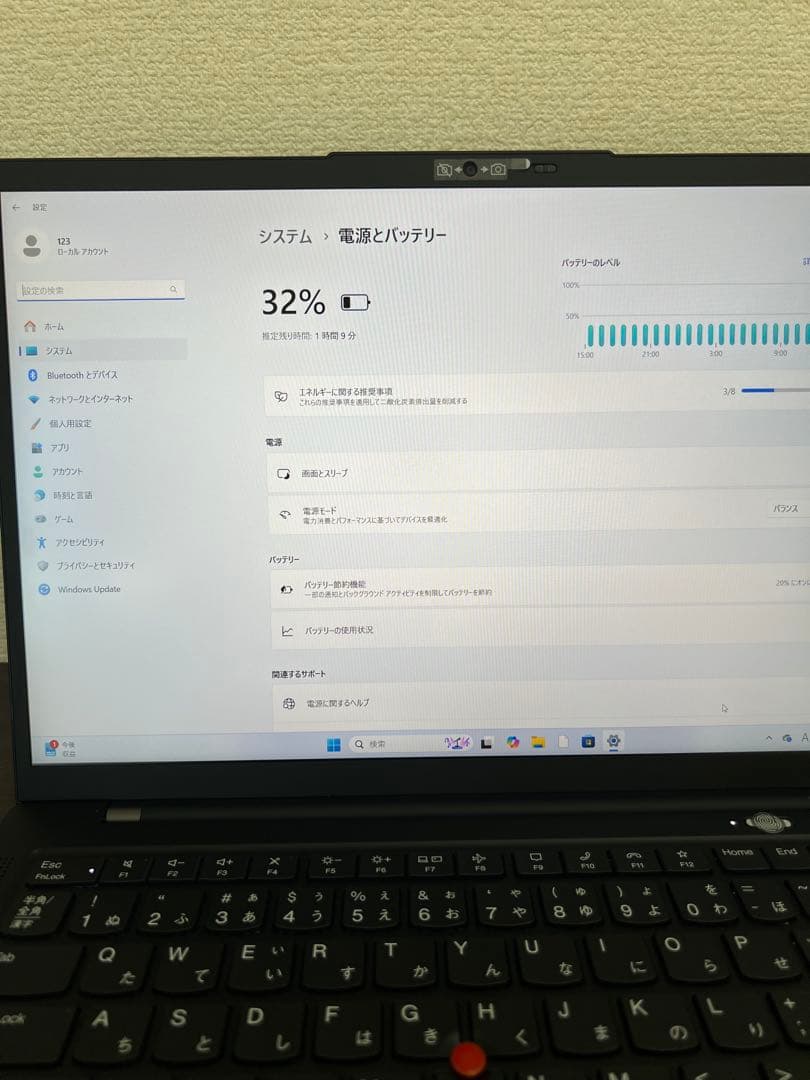 美品ThinkPad X1 Carbon Gen10 i5-1235U