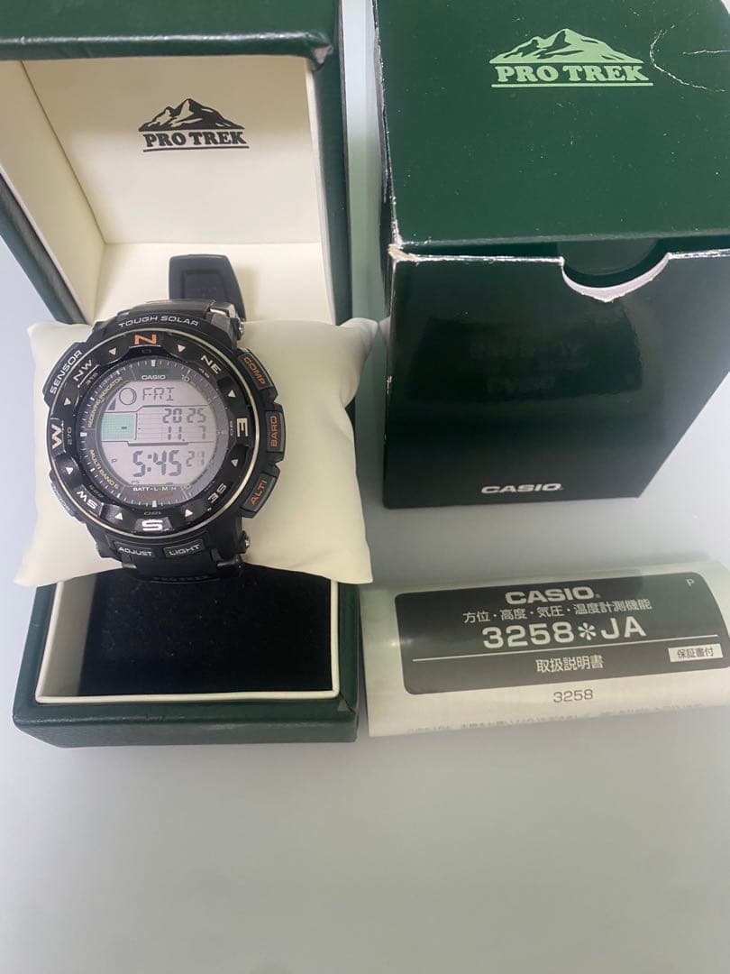時計 CASIO PRO TREK PRW-2500-1JF