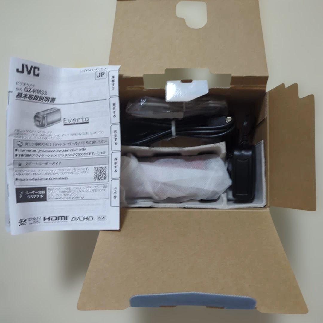 JVC Everio GZ-HM30 レッド 本体