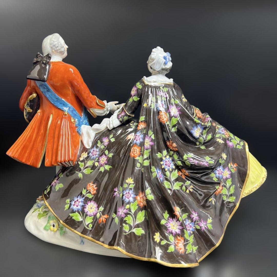 専用マイセン　アウグストⅢ世とマリア　東Y8-0130☆2Fトトコニ