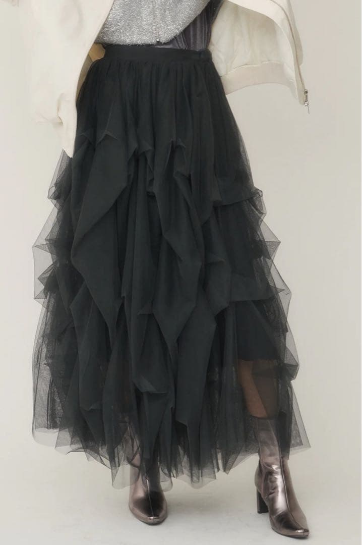 LA BELLE ETUDE carrie チュールスカート
