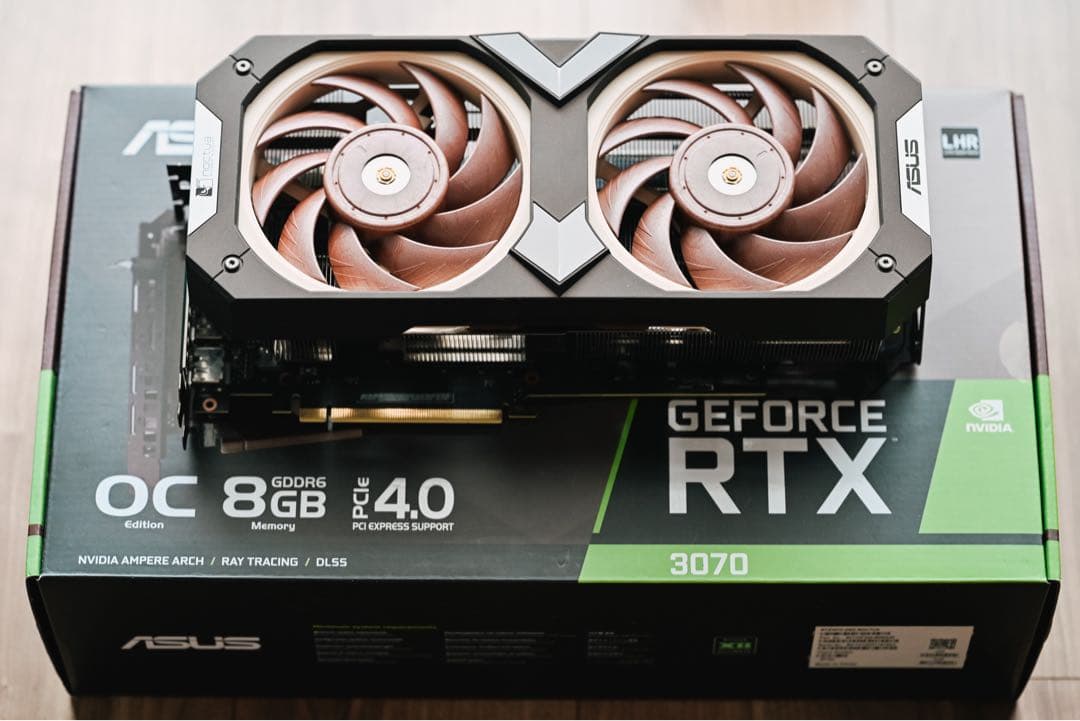 グラフィックボード・グラボ・ビデオカード ASUS Noctua RTX 3070 OC Edition 8GB