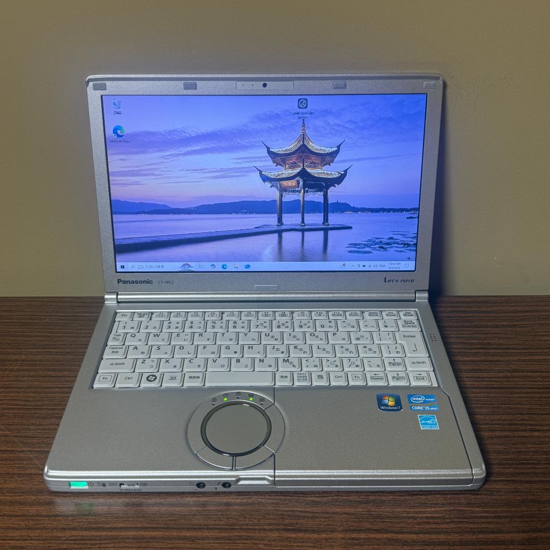Windowsノート本体 Panasonic CF Core i5, 4GB RAM, 250GB HDD