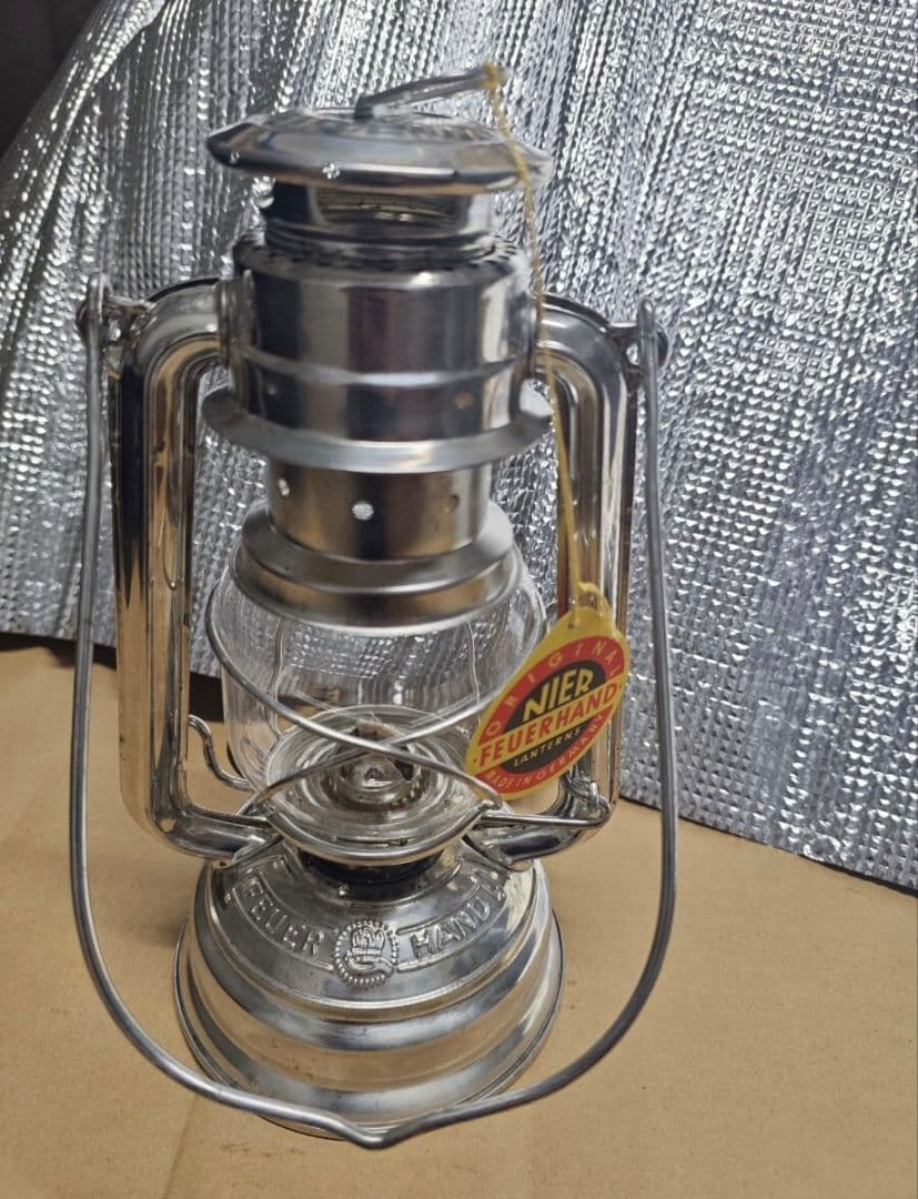 フュアーハンド FEUERHAND ランタン　276 錫めっき　1999年購入