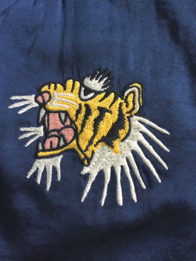 【激レア❗️】X-LARGE ロサンゼルス　虎刺繍ベトジャンダウンベスト　M