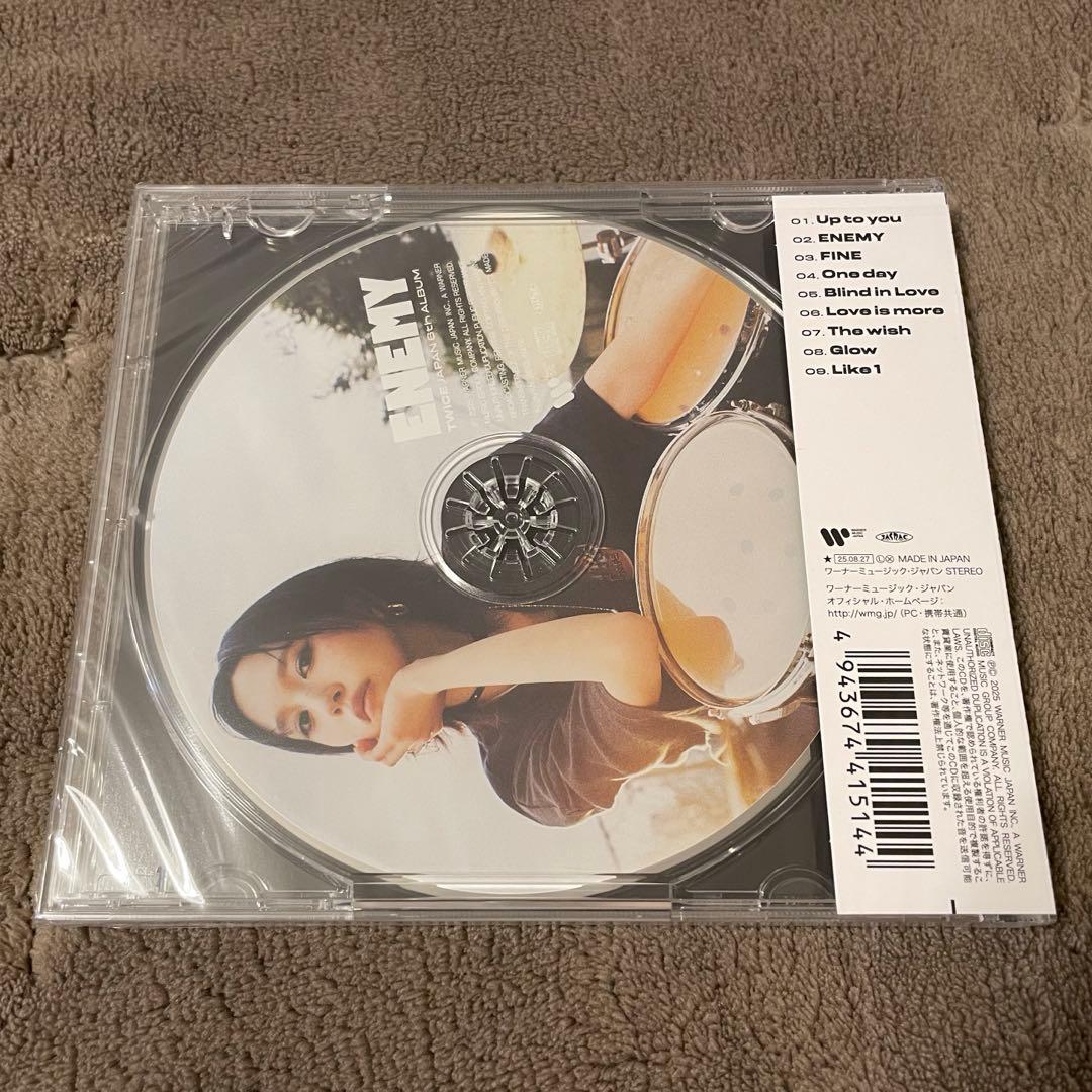 ［新品未開封］TWICE ENEMY ミナ盤　3枚