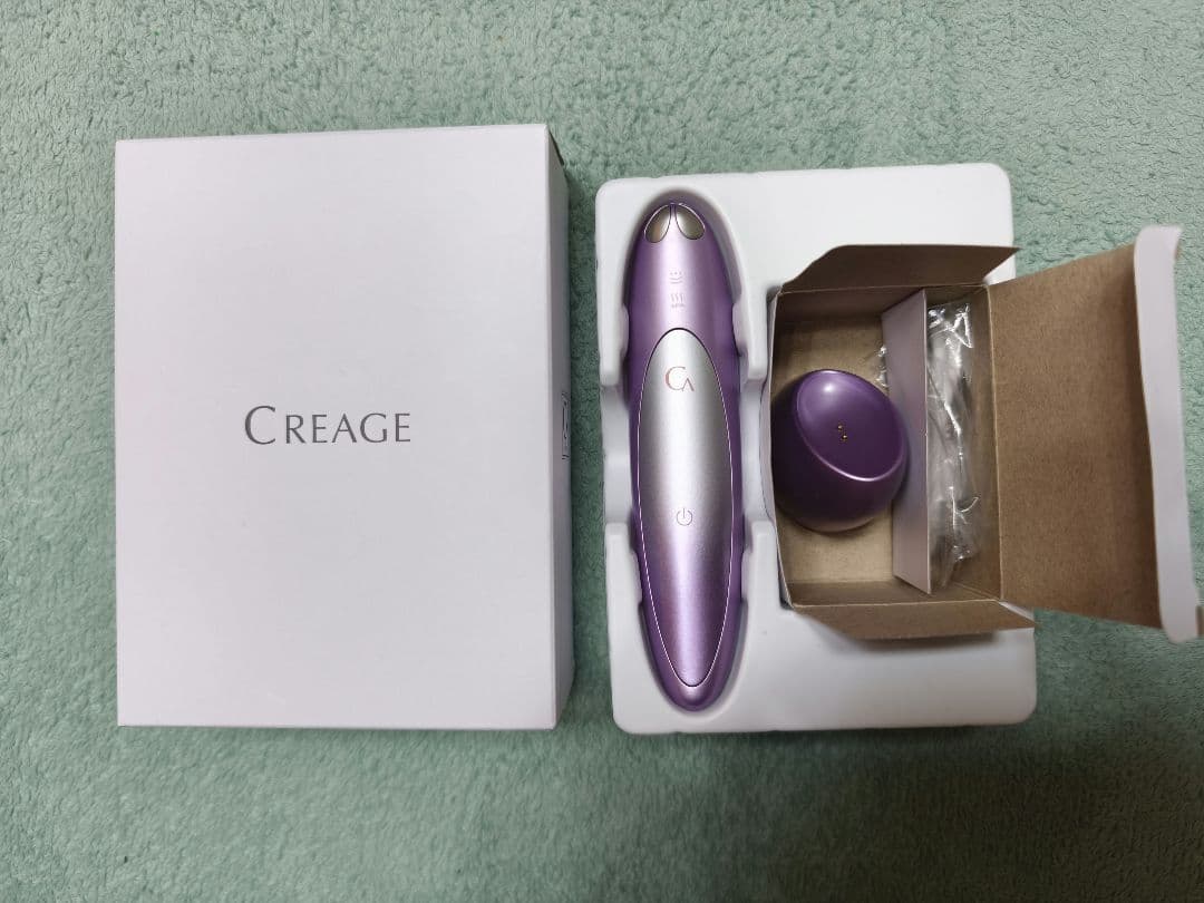 【美品】CREAGE アイリフトプラスCR-11 パープル