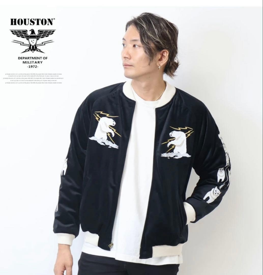 ジャケット・アウター HOUSTON VELVETEEN SOUVENIR JACKET ALASKA