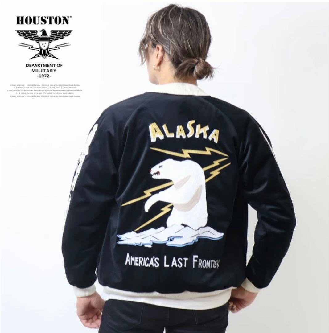 ジャケット・アウター HOUSTON VELVETEEN SOUVENIR JACKET ALASKA