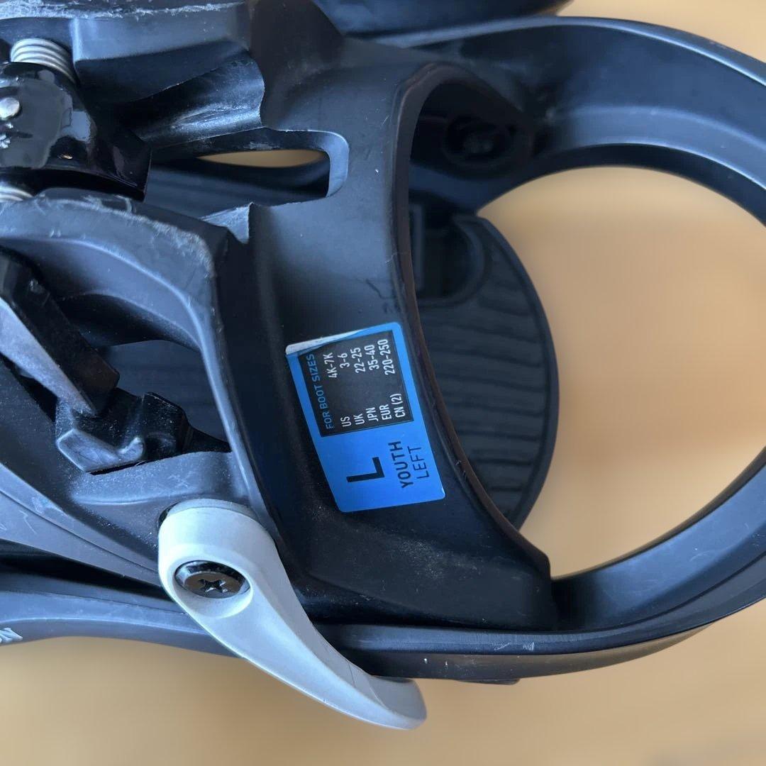 Burtonバートン　ステップオン　バインディング　キッズL（22㎝～25㎝）