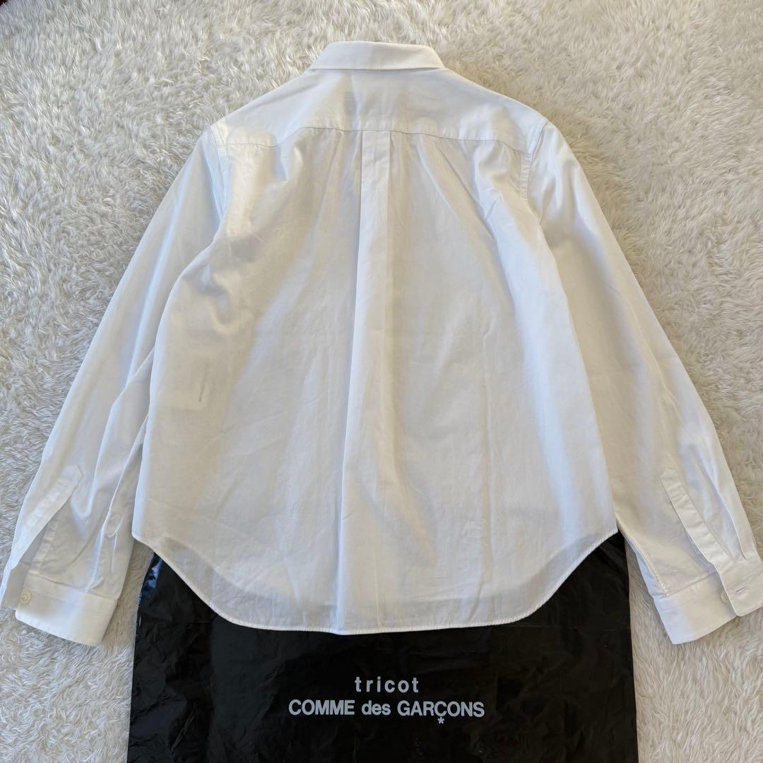 tricot COMME des GARCONS コットンシャツ　白　S