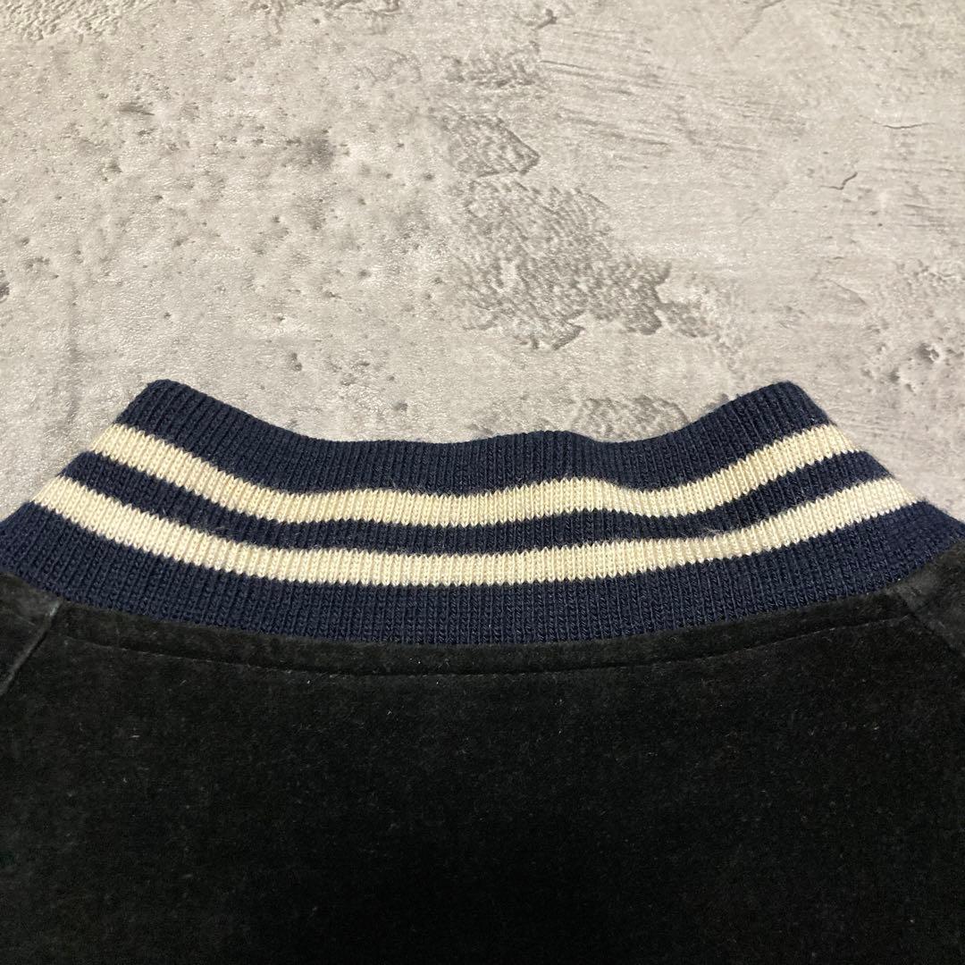 MODERN VOICE 90s 別珍スーベニアジャケット 鷲刺繍 黒 横須賀