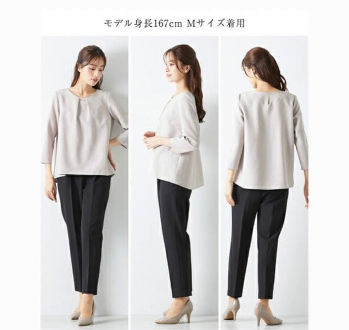 【新品】フォーマルパンツスーツ3点SET 3L