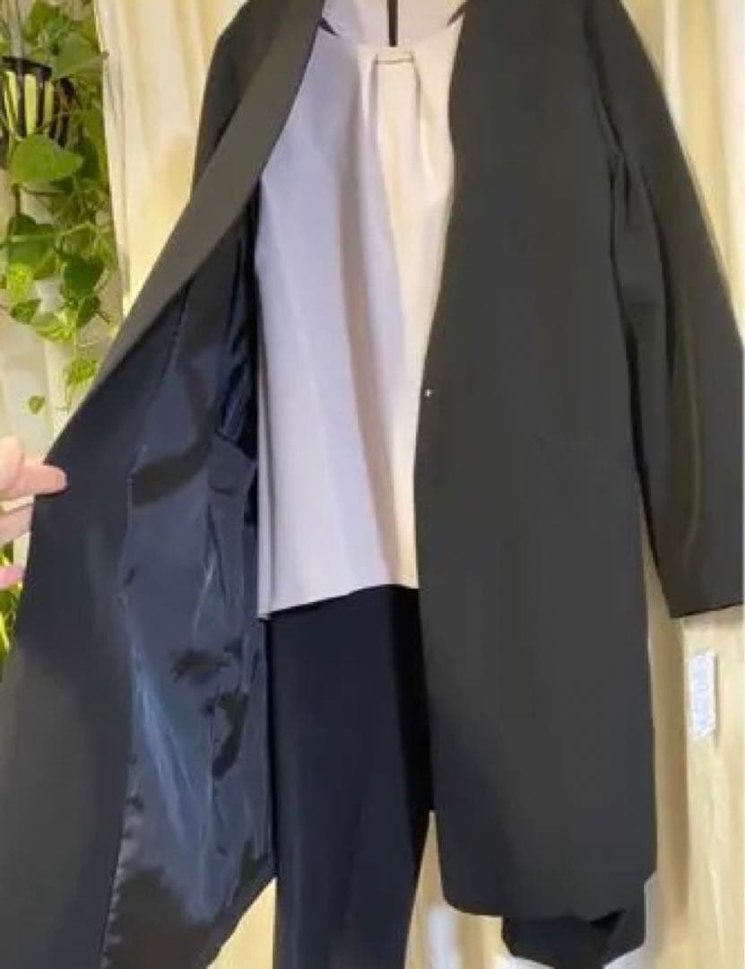 【新品】フォーマルパンツスーツ3点SET 3L