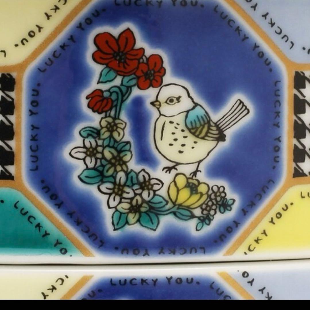 アフタヌーンティー　ナタリー レテ 九谷焼　三段重　重箱　皿　食器