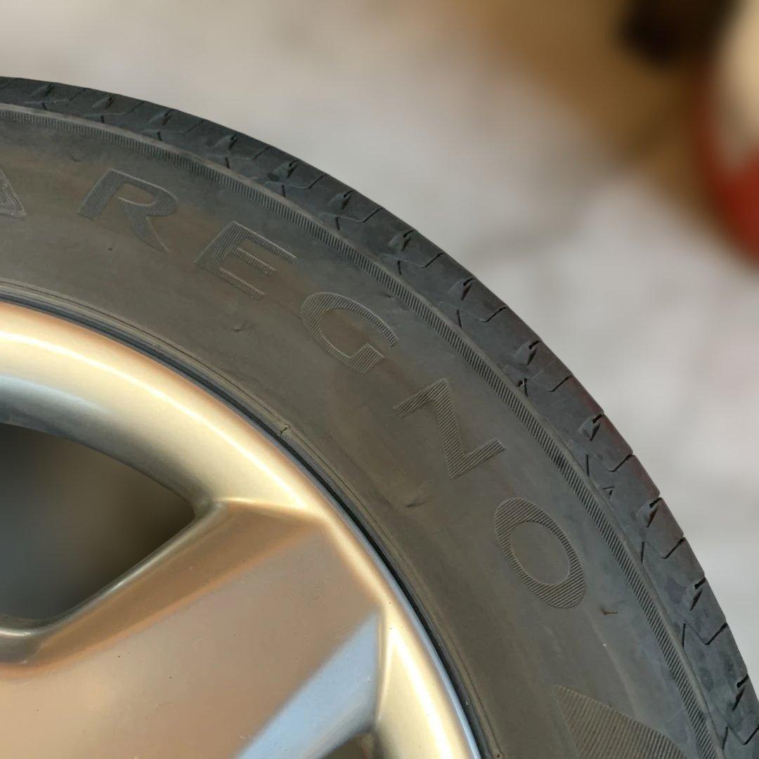 トヨタ　セルシオ30 31 純正ホイール4本セットタイヤ付き　中古品