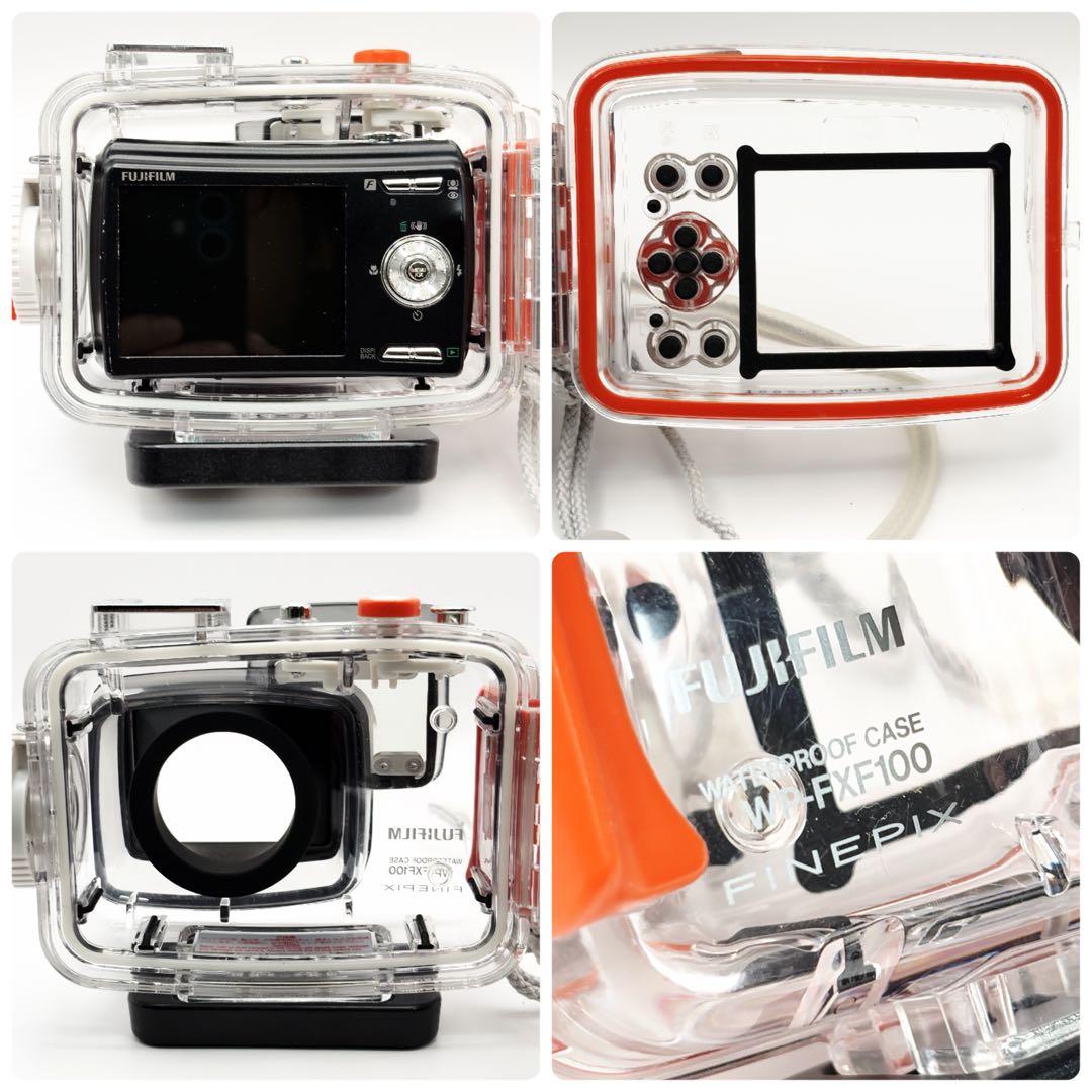 FUJIFILM FINEPIX F100FD デジカメ コンデジ 防水ケース付