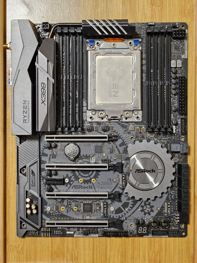 ジャンク 起動可 Ryzen 1950X / X399 Taichi セット