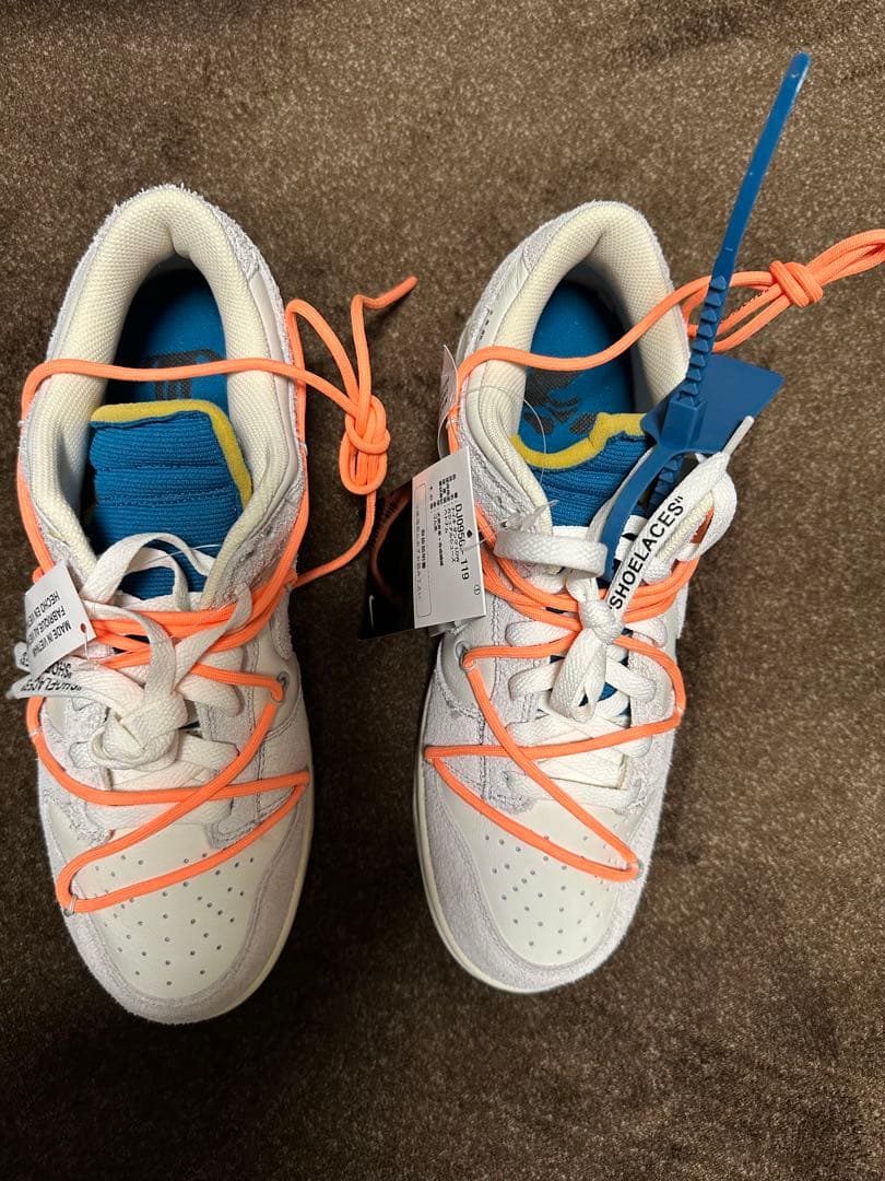 Off-White × Nike Dunk Low 1 OF 50 \"19\"