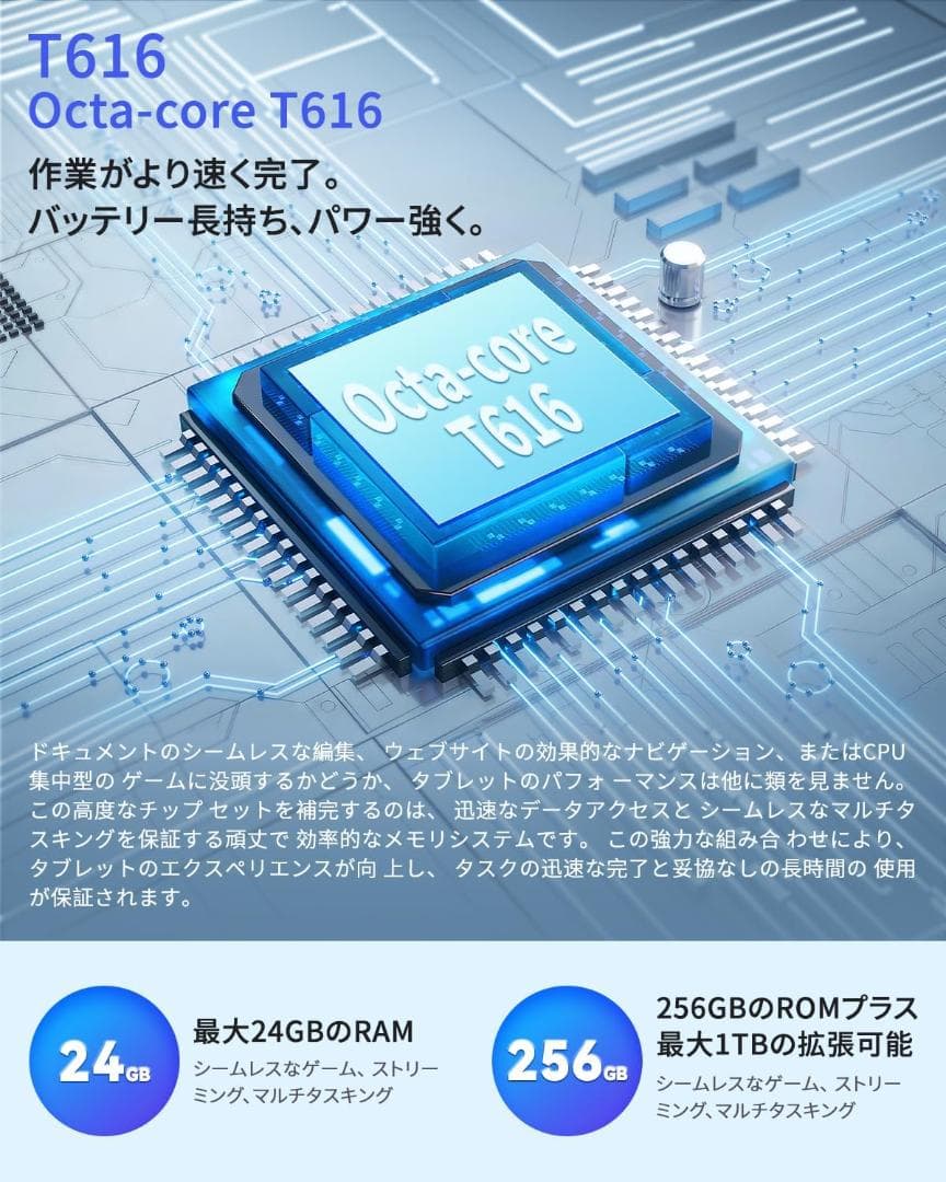 【＊未使用品＊】☆高性能SIMフリー＊11インチFullHD液晶タブレット☆