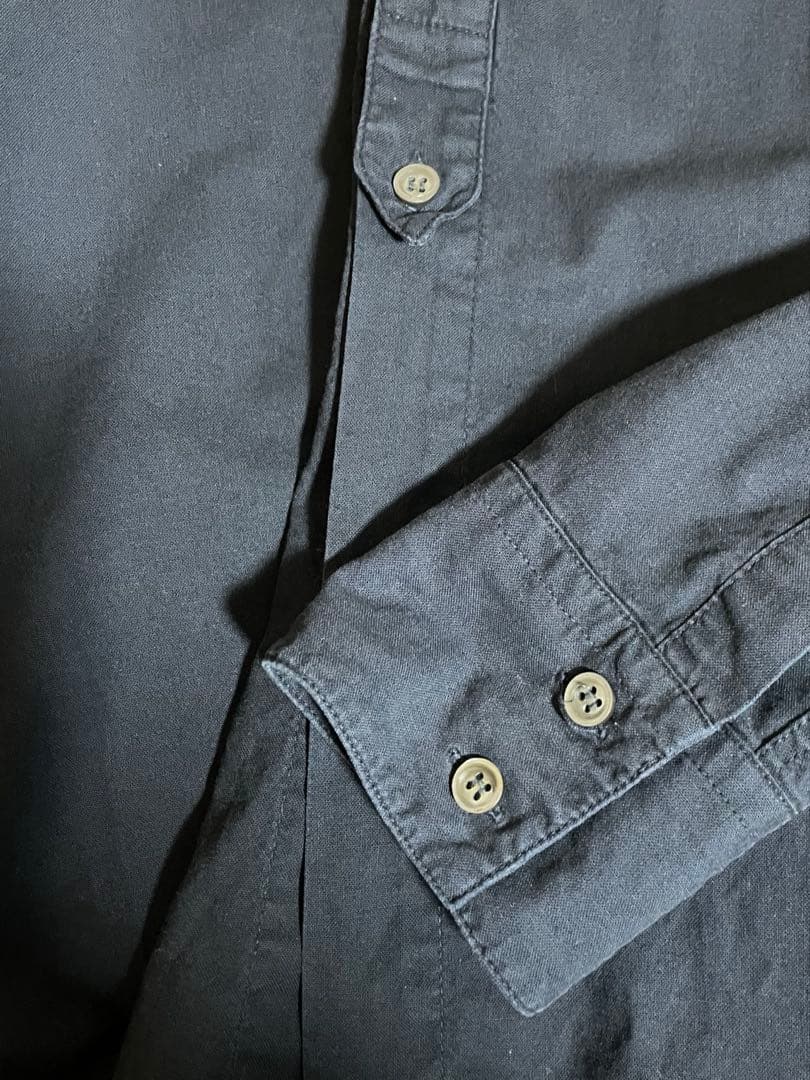 マルタンマルジェラ⑩ バンドカラーシャツ ブラック M ここのえタグ本人期　希少