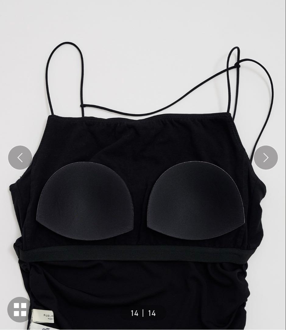 PUBLIC TOKYO hazy ギャザードレープキャミ