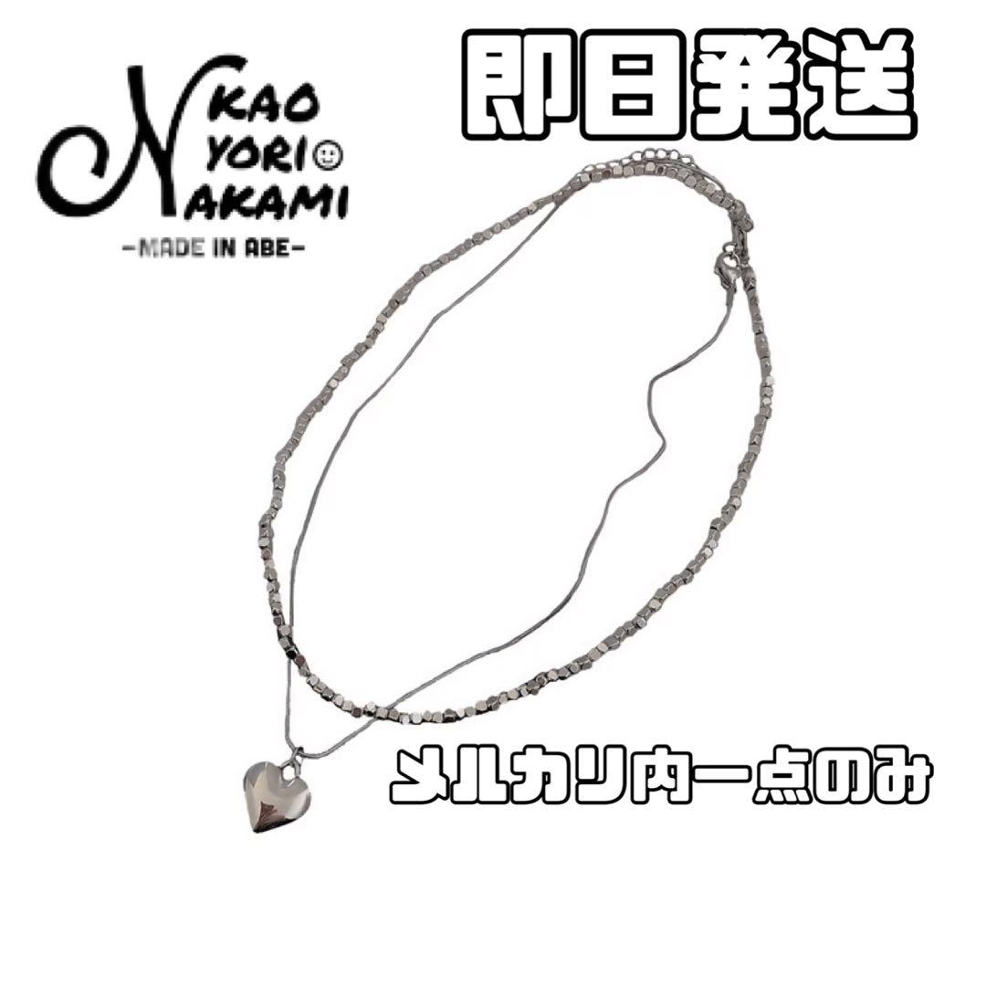 kaoyorinakami ❤︎ double necklace 即完売　再販無し