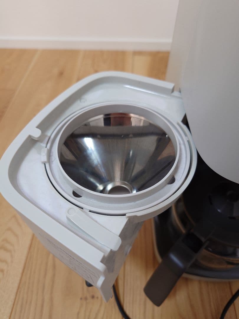 グラインダー付きコーヒーメーカー ホワイト