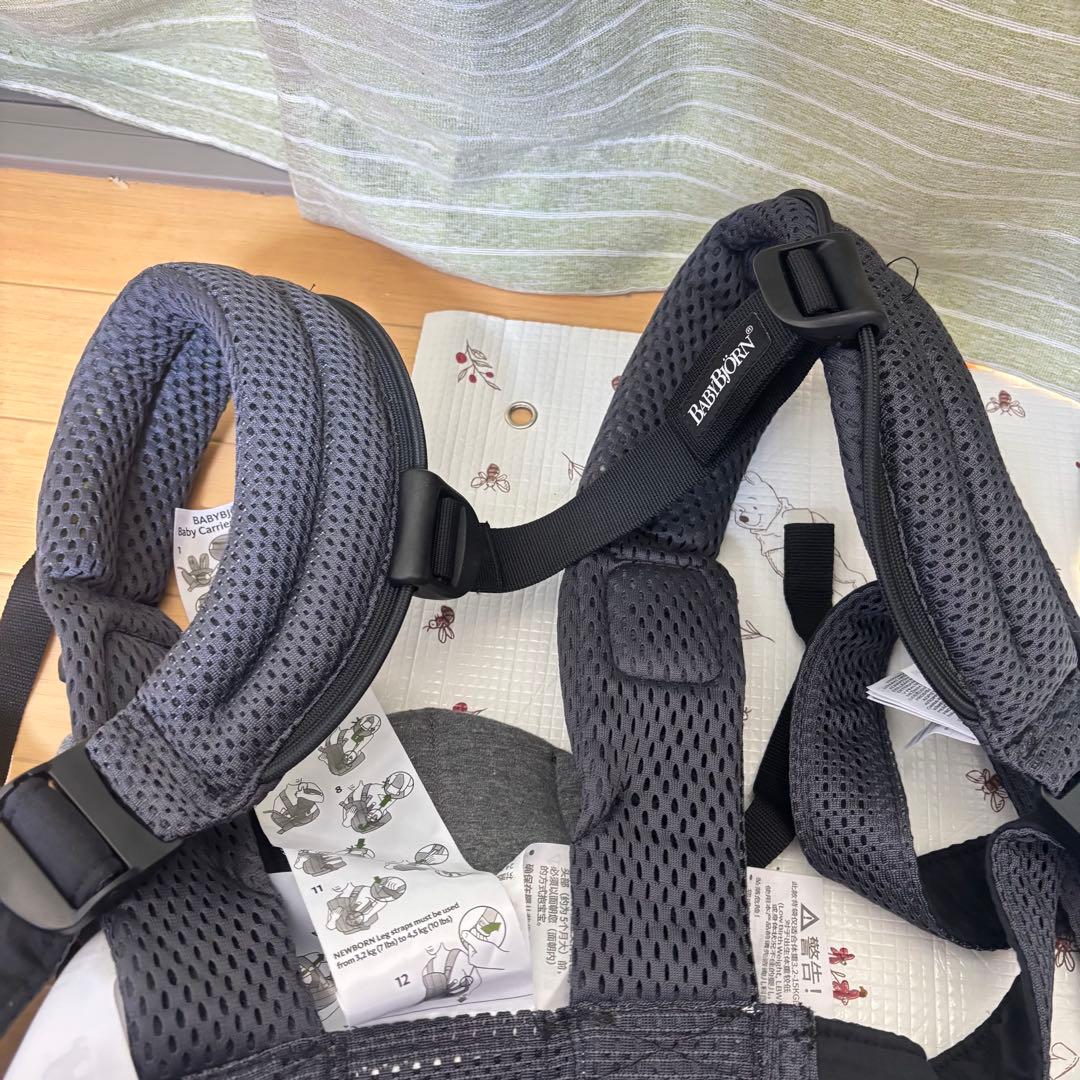美品！ベビービョルン　ハーモニー　アンスラサイト　抱っこひも