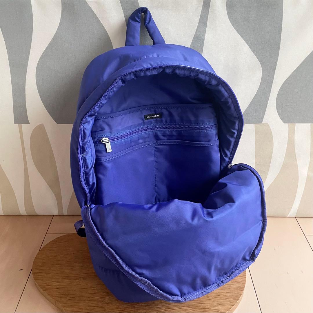 廃盤 レアカラー marimekko Lolly バックパック ブルー