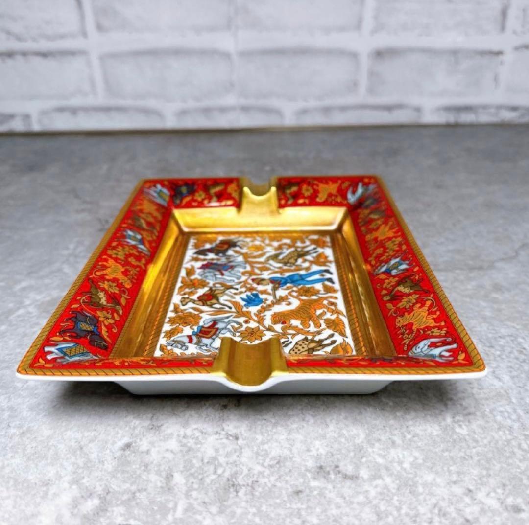 HERMES♡灰皿♡アッシュトレイ♡インドの狩猟