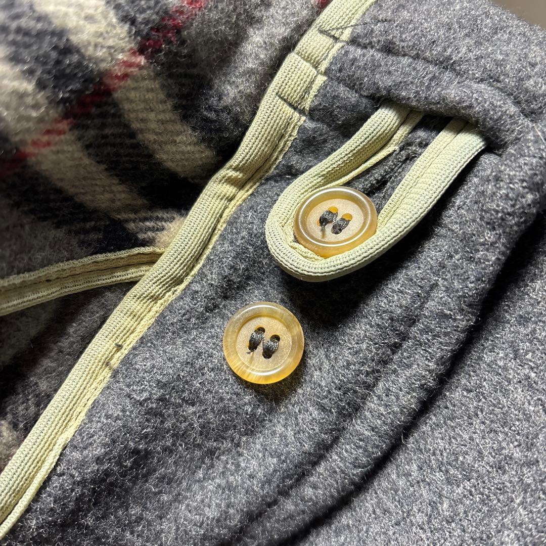 90s Burberry グレー ダッフルコート