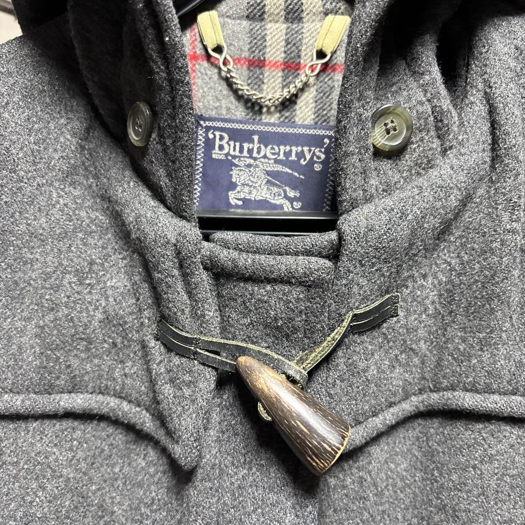 90s Burberry グレー ダッフルコート