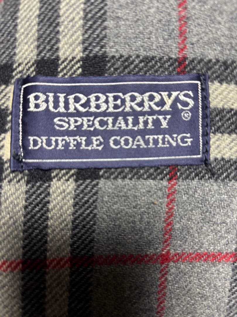 90s Burberry グレー ダッフルコート