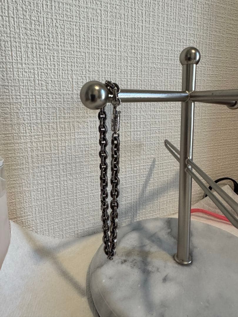 クロムハーツブレスレット　ペーパーチェーン