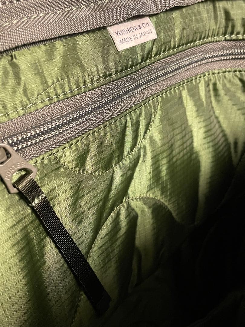 HYKE PORTER ヘルメットバッグ カーキ 新品未使用