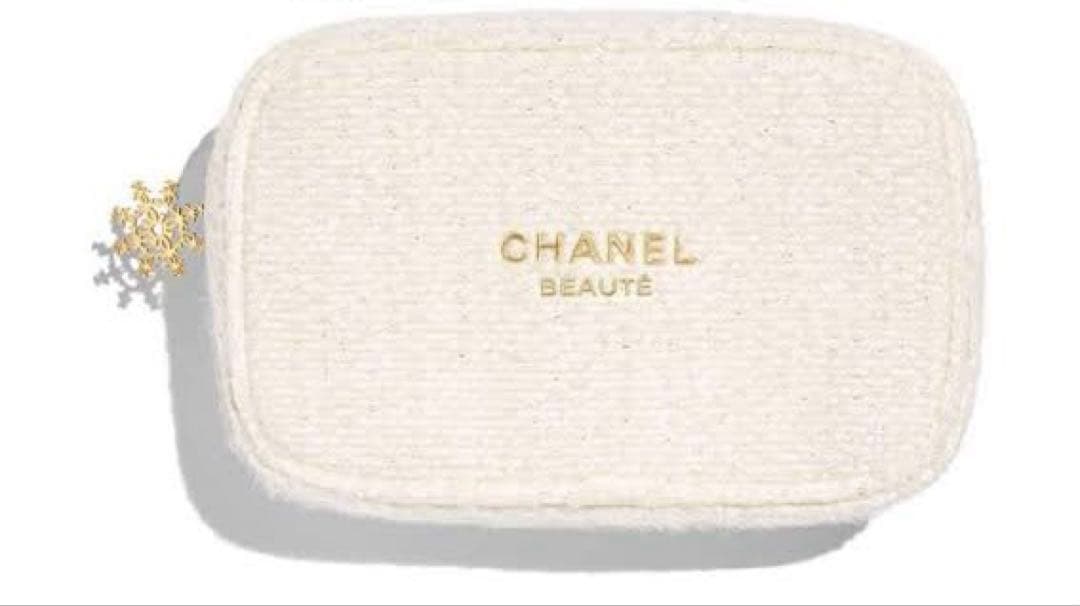 【新品未使用】 CHANEL ホリデー　クリスマスコフレ　 ポーチ　2024